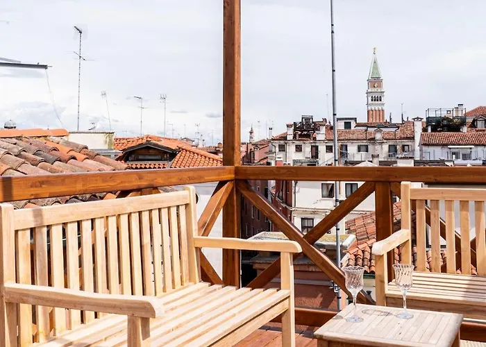 San Marco Terrace With Canal View Appartement